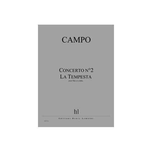 Jobert Campo - La Tempesta - Flûte et Cordes