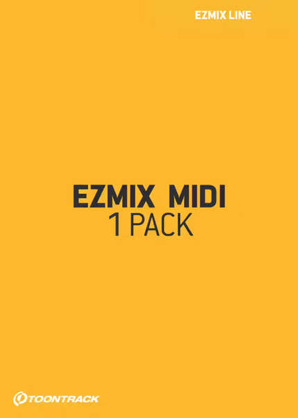Toontrack EZmix MIDI-pakket