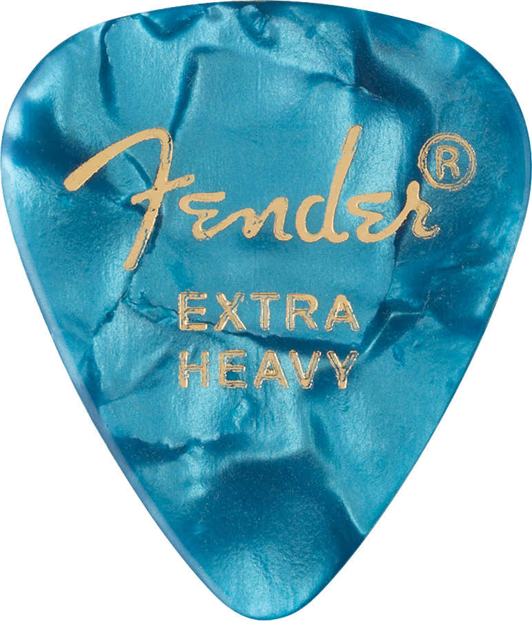 351 Shape Premium Picks Extra zwaar Ocean Turquoise 12-pack