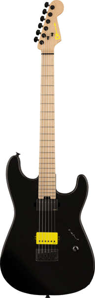 Charvel Style 1 HT San Dimas HH Pro-Mod Signature Sean Long MN Hoogglans zwart