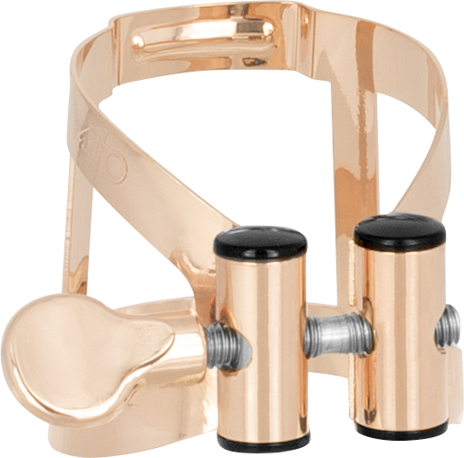 Rietbinder M/o Bes Roségoud Verguld + Mondstukhoes