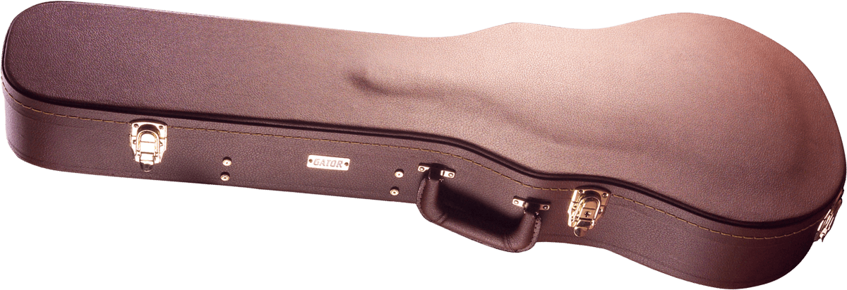 Koffer Les Paul Bruin van Hout Deluxe - GW