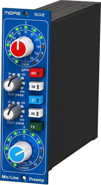 Midas Microfoonvoorversterker 502 V2