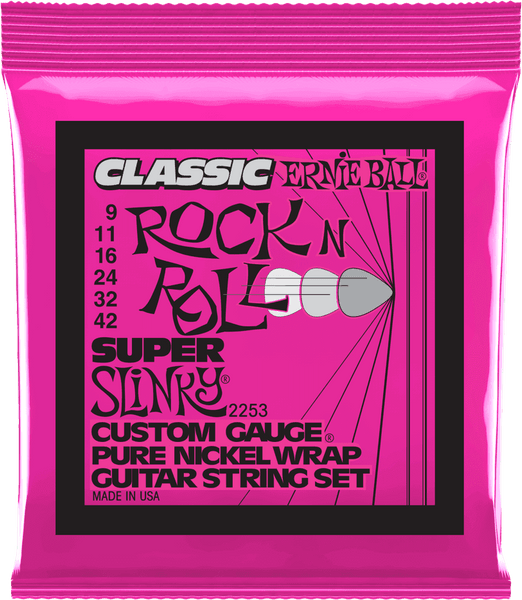 Ernie Ball 2253 Classic RNR Super Slinky 9-42