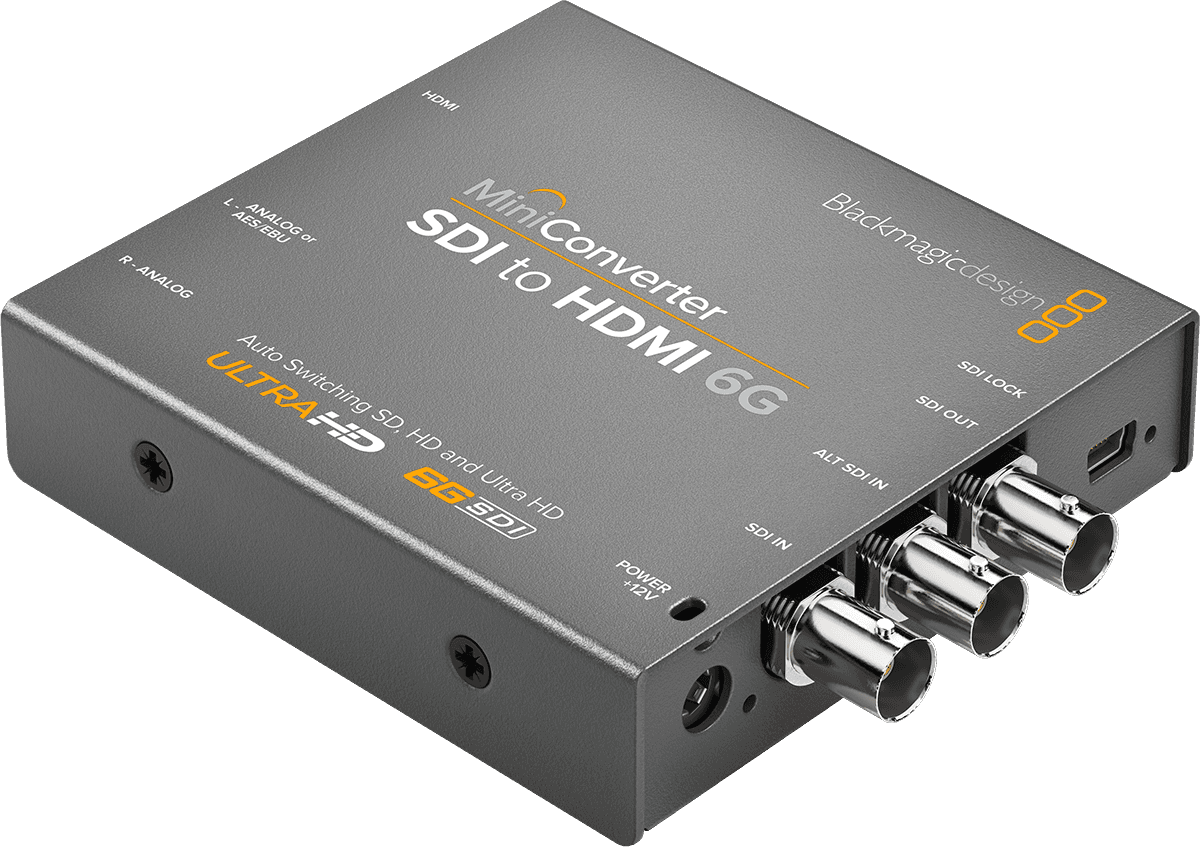 Mini-converter - SDI naar HDMI 6G