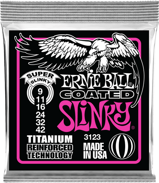 3123 Gecoate titanium-Super Slinky 9-42