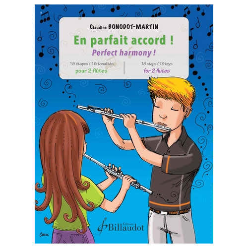 Bonodot-Min Claudine - En Parfait Accord ! 18 Étapes 18 Tonalités - 2 Fluiten