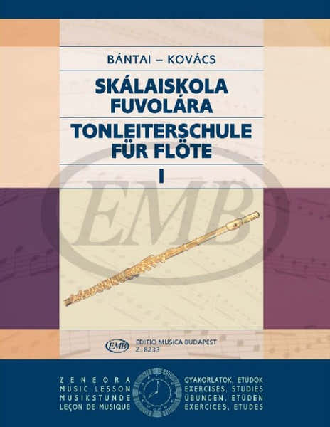 EMB (Editio Musica Budapest) Bantai V./kovacs - Scale Tutor For Flute Vol. 1