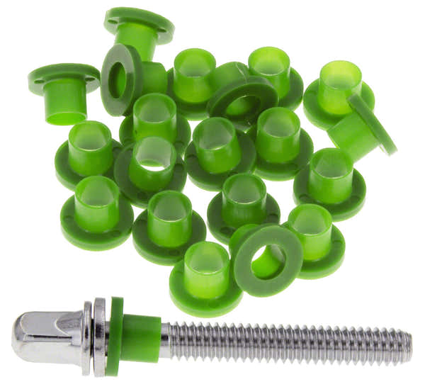 Danmar TRW50G - NYLON TENSION ROD WASHERS - GREEN (X50)