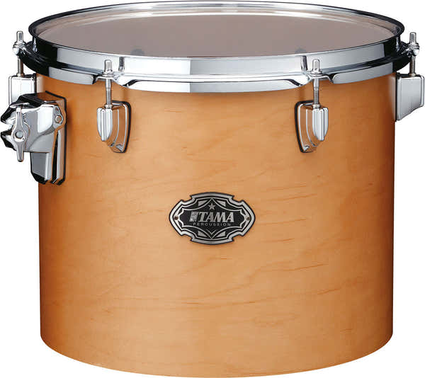 Tama 12"X10"SINGLE HEAD CONCERT TOM VINTAGE ANTIQUE MAPLE