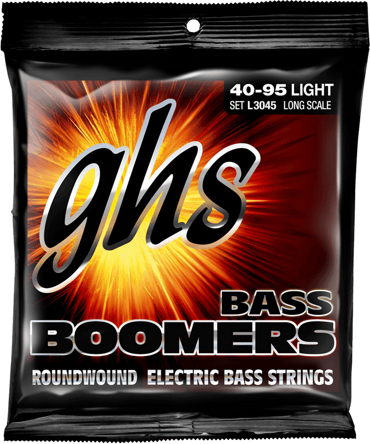 BOOMERS BASSES BOOMERS ROUND WIRE STRING LIGHT /LONG SCALE PLUS SET!40-55-75-95