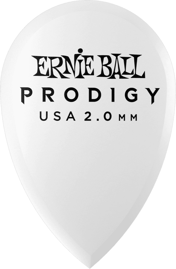 Plectrums Prodigy Zakje van 6 Witte Traan 2MM