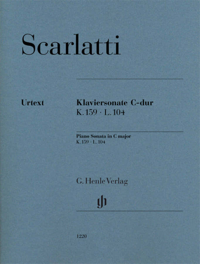 SCARLATTI DOMENICO - PIANO SONATA K.159
