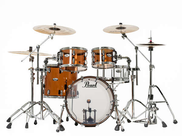 Pearl Crystal Beat Rock 22" 4 Ketels - Liquid Smoke