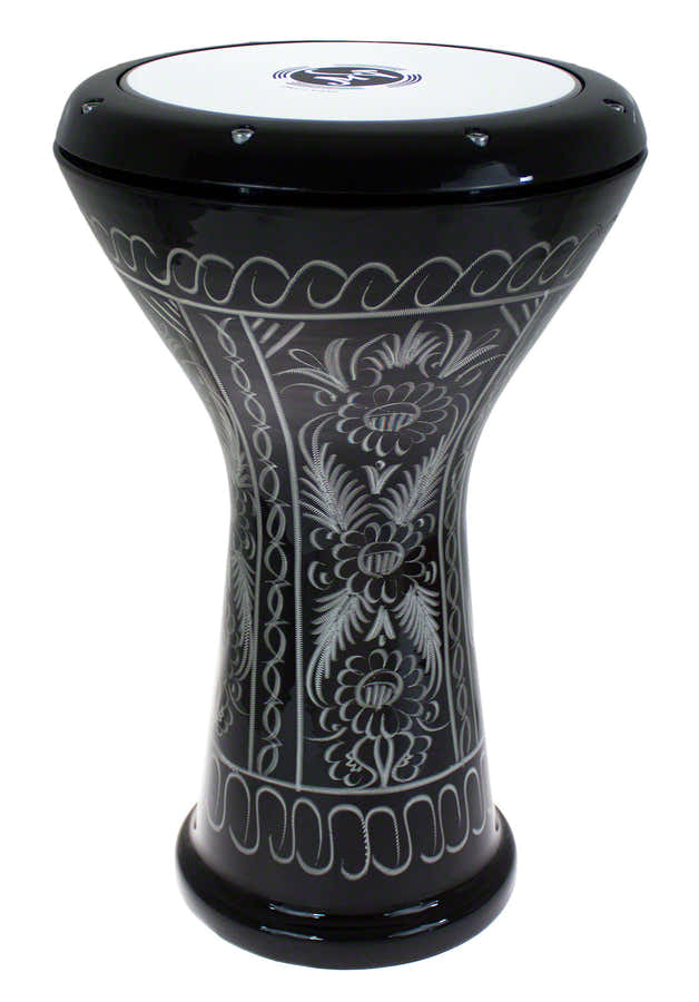 EA-E-BK2 - ALU DOUMBEK - ENGRAVED BLACK