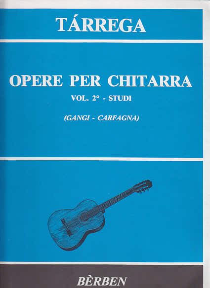 Tarrega Francisco - Opere Per Chitarra Vol.2 Studi - Guitare