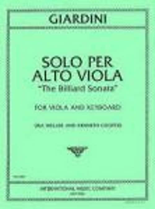 Giardini - Solo voor altviool ("de biljartsonate")