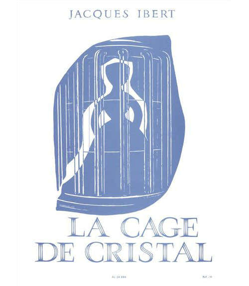 IBERT J. - LA CAGE DE CRISTAL - PIANO