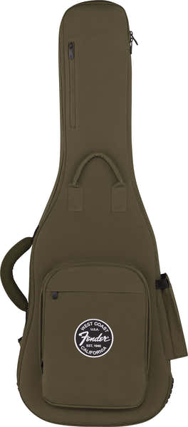 Troubadour Gigbag voor elektrische gitaar Olijf