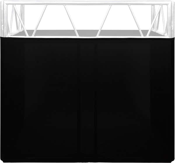 Indio Doek voor DJ-booth zwart