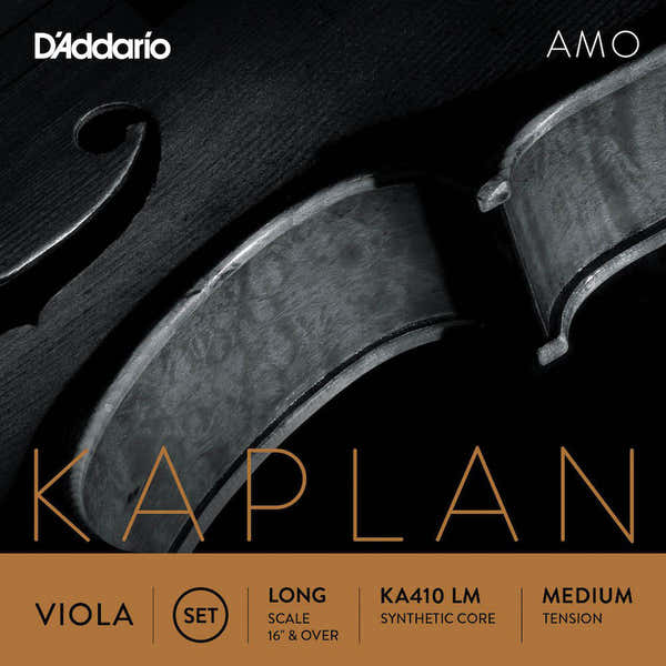 D'ADDARIO STRING SET FOR VIOLA KAPLAN AMO LONG TUNING FORK MEDIUM