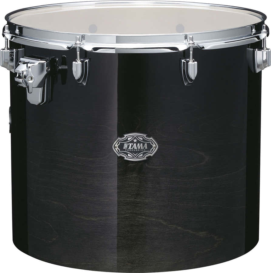 16"X13"SINGLE HEAD CONCERT TOM TRANSPARENT BLACK FADE