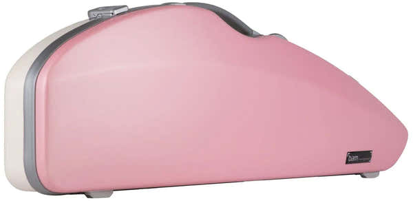 BAM Vioolkoffer 4/4 Hightech Snoepje - Roze/Wit