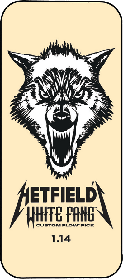 6 x 1,14mm Hetfield's White Fang Blik