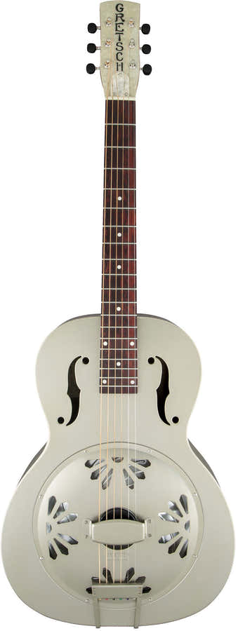 G9201 Honey Dipper Resonator met ronde hals en biscuit-cone, Shed Roof