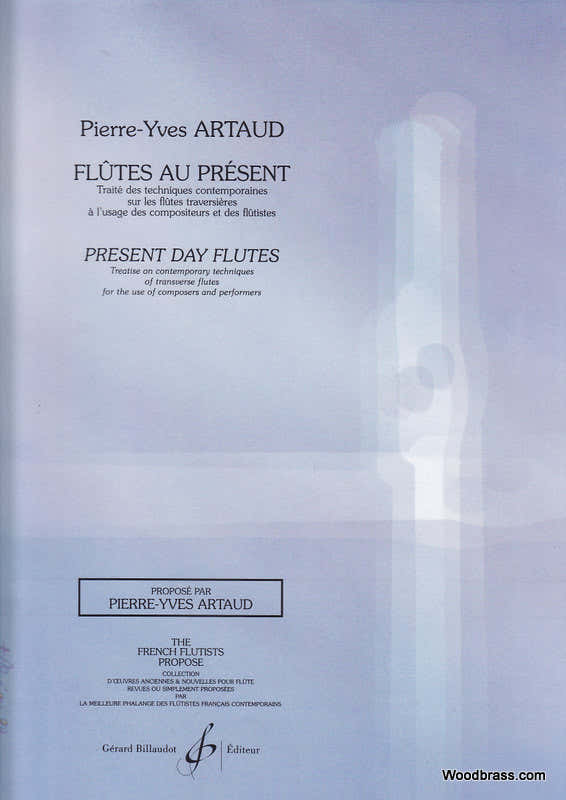 Artaud PIERRE-yves - Flutes Au Present