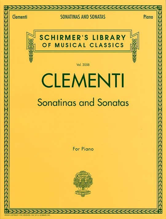 CLEMENTI SONATINAS AND SONATAS - PIANO COLLECTION - 2058 - PIANO SOLO