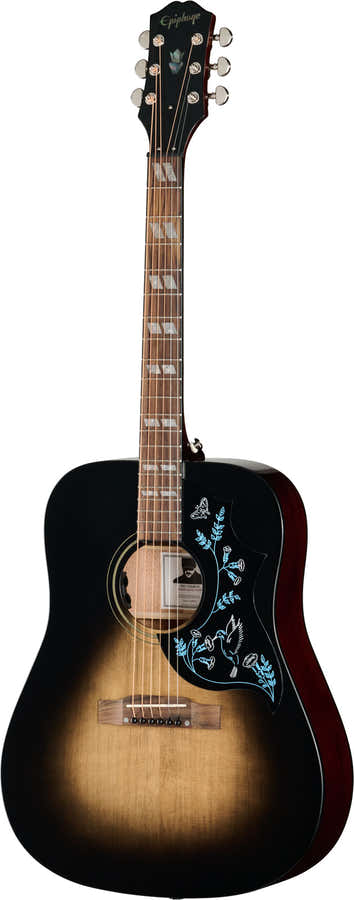 Hummingbird Signature Eric Church Donkere Cobra Burst IBG