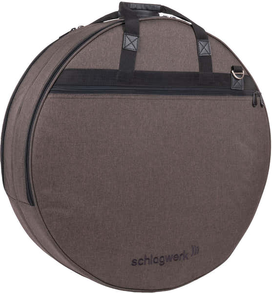 Frame drum cover with 2 compartments