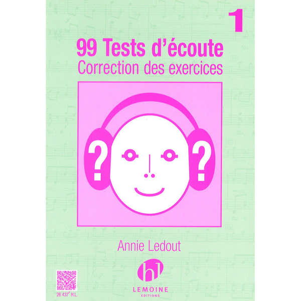 Lemoine Ledout A. - Corrigés 99 Tests D'écoute Vol.1