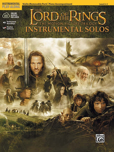 Alfred Publishing Shore Howard - Lord Of The Rings - Violin And Piano