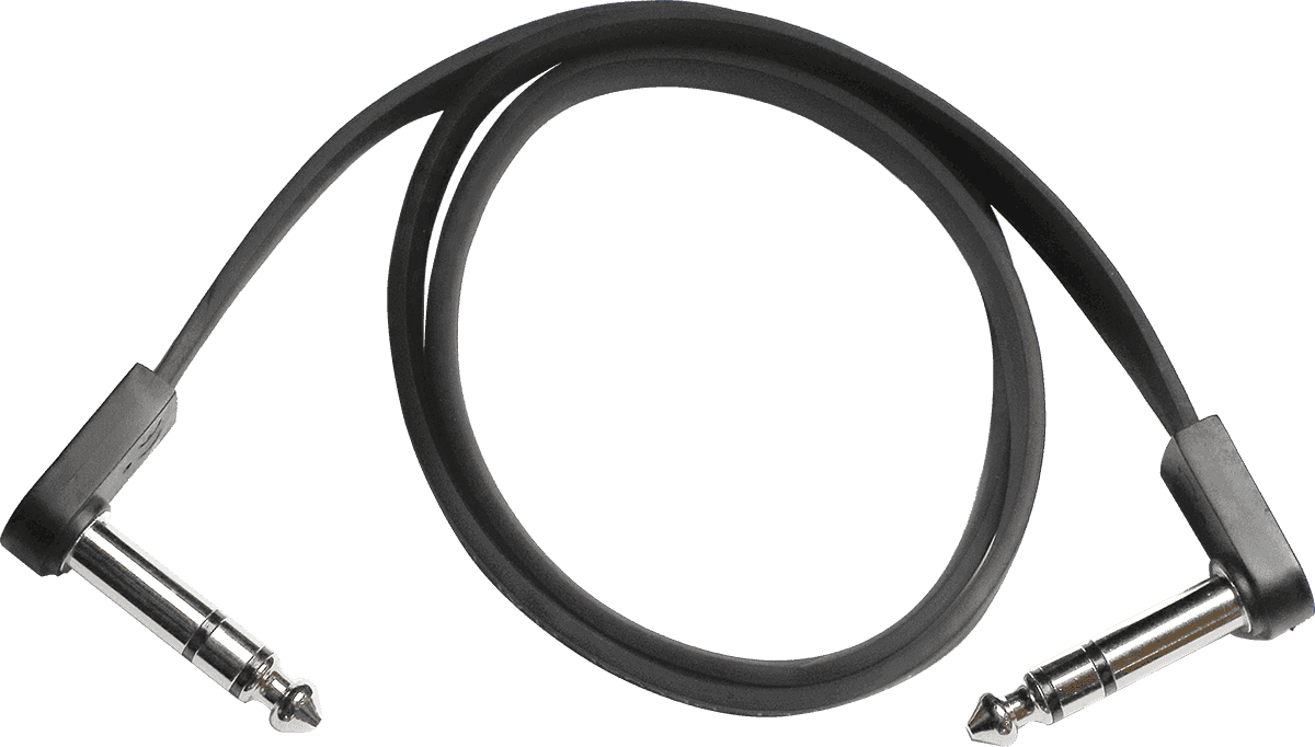 Deluxe Haakse Stereo-Patchkabel - 58 CM