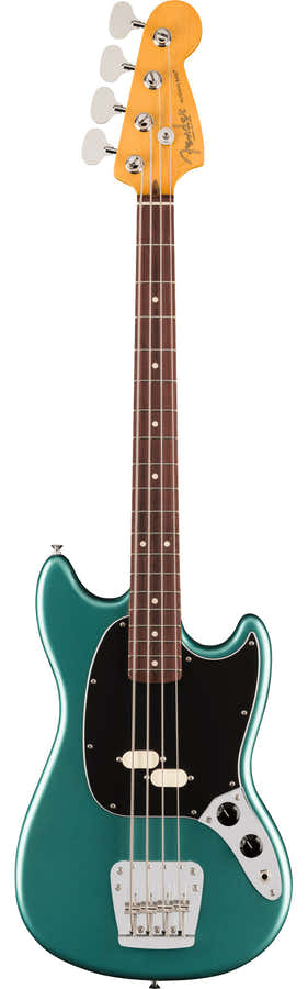 American Professional Classic Mustang Bass RW Vervaagd Sherwood Green Metallic