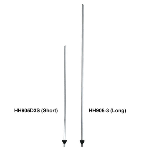 HH905D3S - Hi-hat-stang + zeskantmoer (M6) 350 mm
