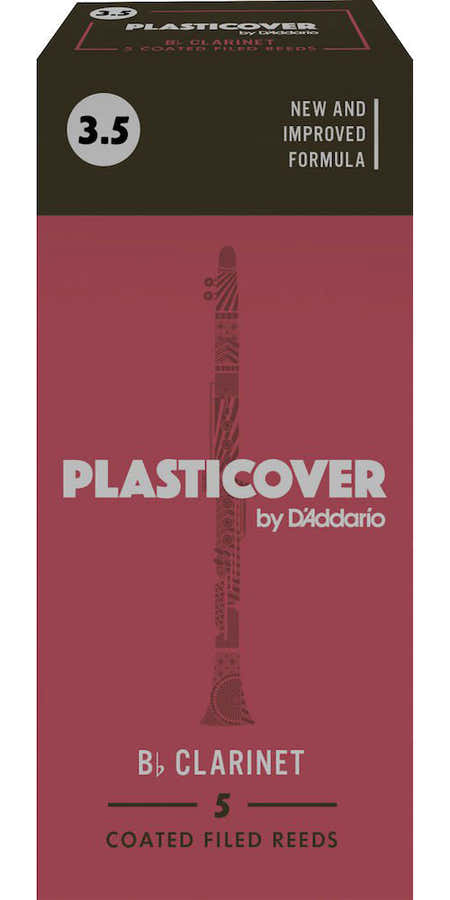 RICO PLASTICOVER BB CLARINET REEDS 3.5
