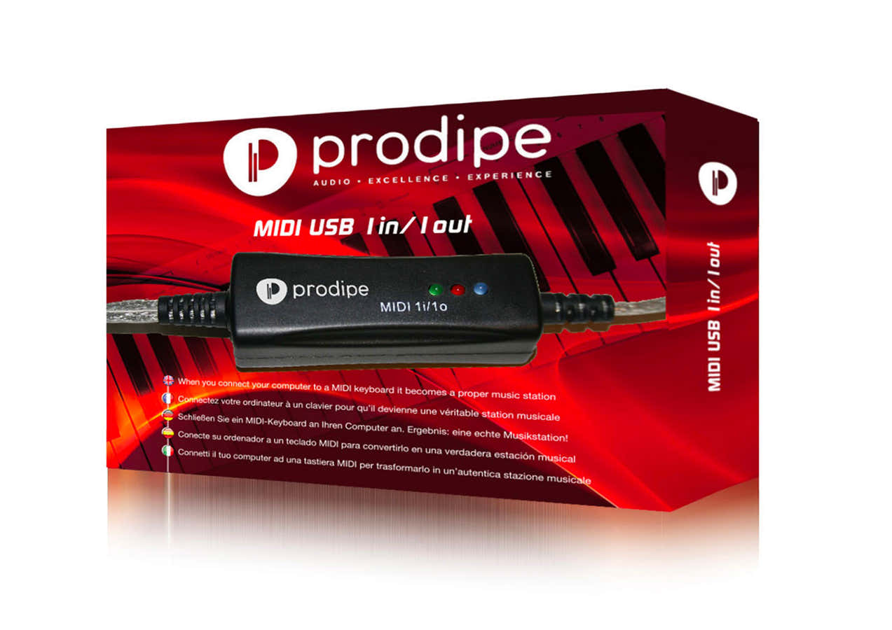 MIDI-USB in/uit