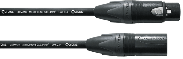 Cordial Microfoonkabel 2 X 0,34 Mm - 10M