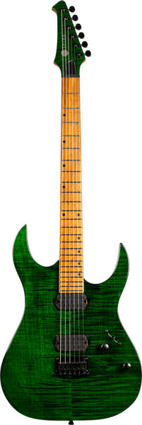 Spira Guitars S450TGR Transparant groen