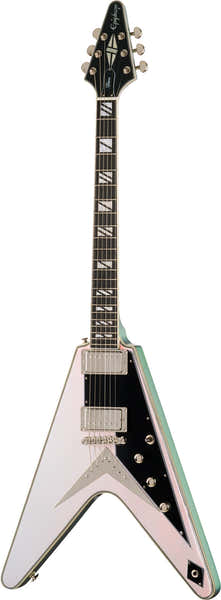 Epiphone Flying V Custom Futura Quicksilver Shift IBGM