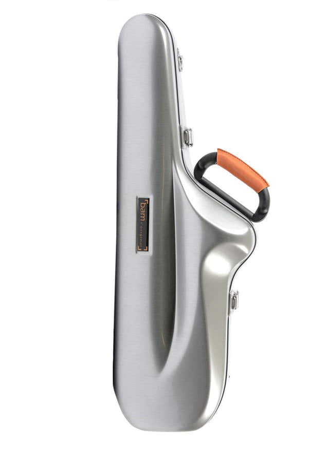 Altsaxofoon-Koffer Cabine La Defense - Geborsteld Aluminium