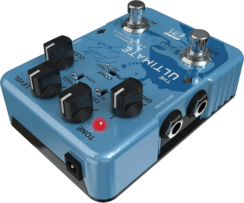 BILLY SHEEHAN ULTIMATE SIGNATURE BASS OVERDRIVE PEDAL
