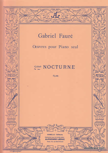 Leduc FAURE GABRIEL - NOCTURNE N°2 OP.33 - PIANO