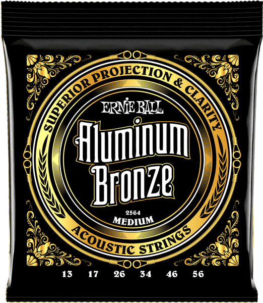 Ernie Ball P02564 ALUMINUM BRONZE 13-56 MEDIUM