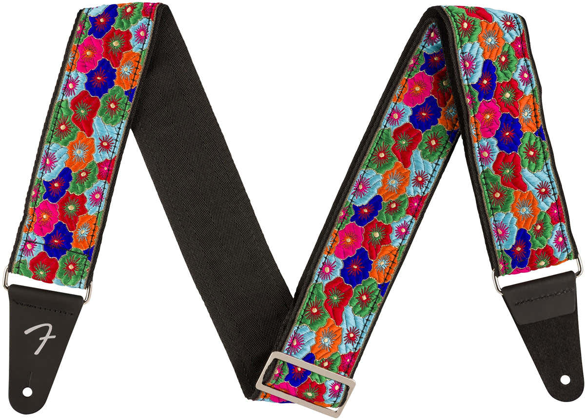 Wild Bloom-gitaarband, Blauw, 2"
