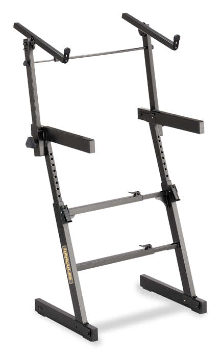 Dubbele klavierstandaard KS410B Zwart