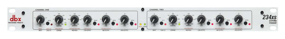 234XS - STEREO ACTIEF FILTER